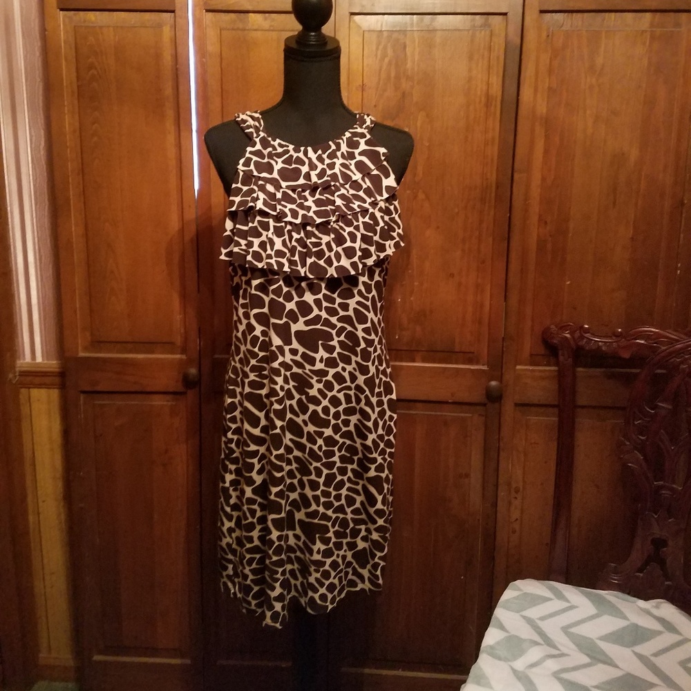 Animal print (giraffe) Dress